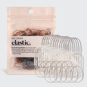 No-Snag Elastic 100pc (Marron)