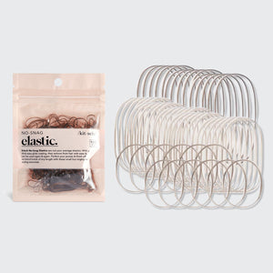 No-Snag Elastic 100pc (Brown)