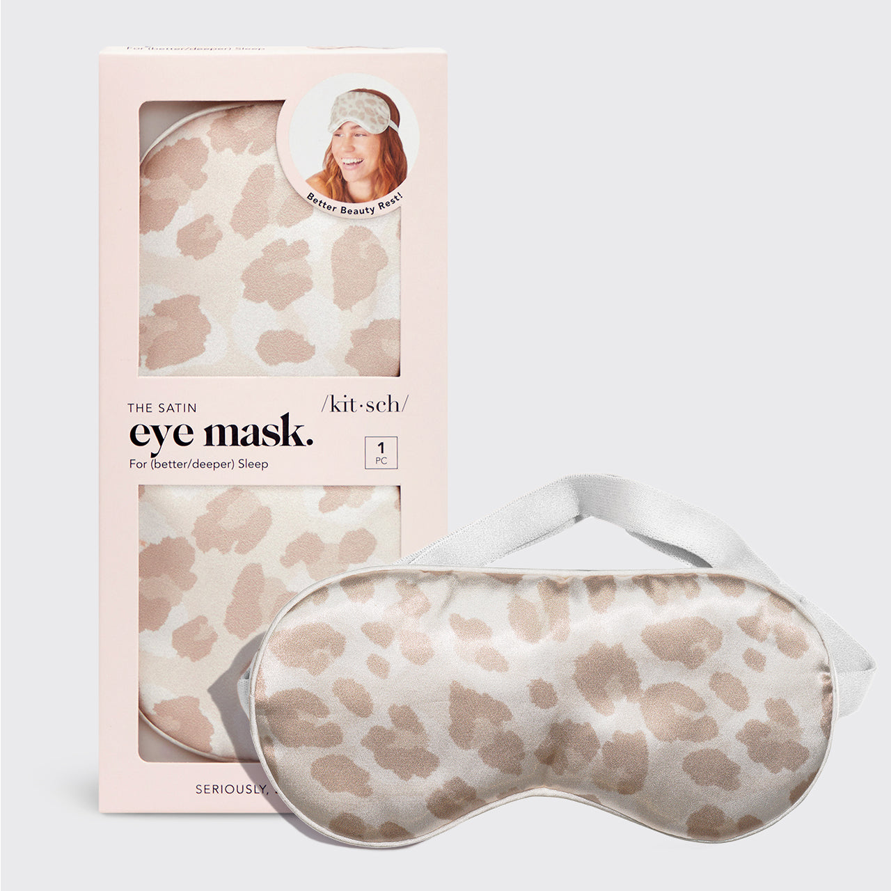 The Pillow Eye Mask - Charcoal – KITSCH
