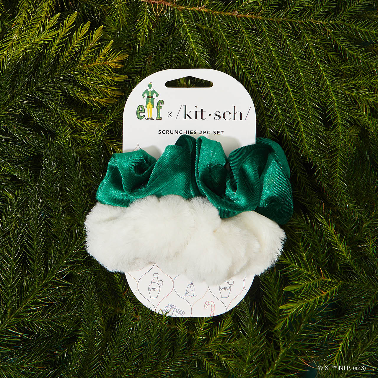 elf x Kitsch Scrunchies 2-delige set