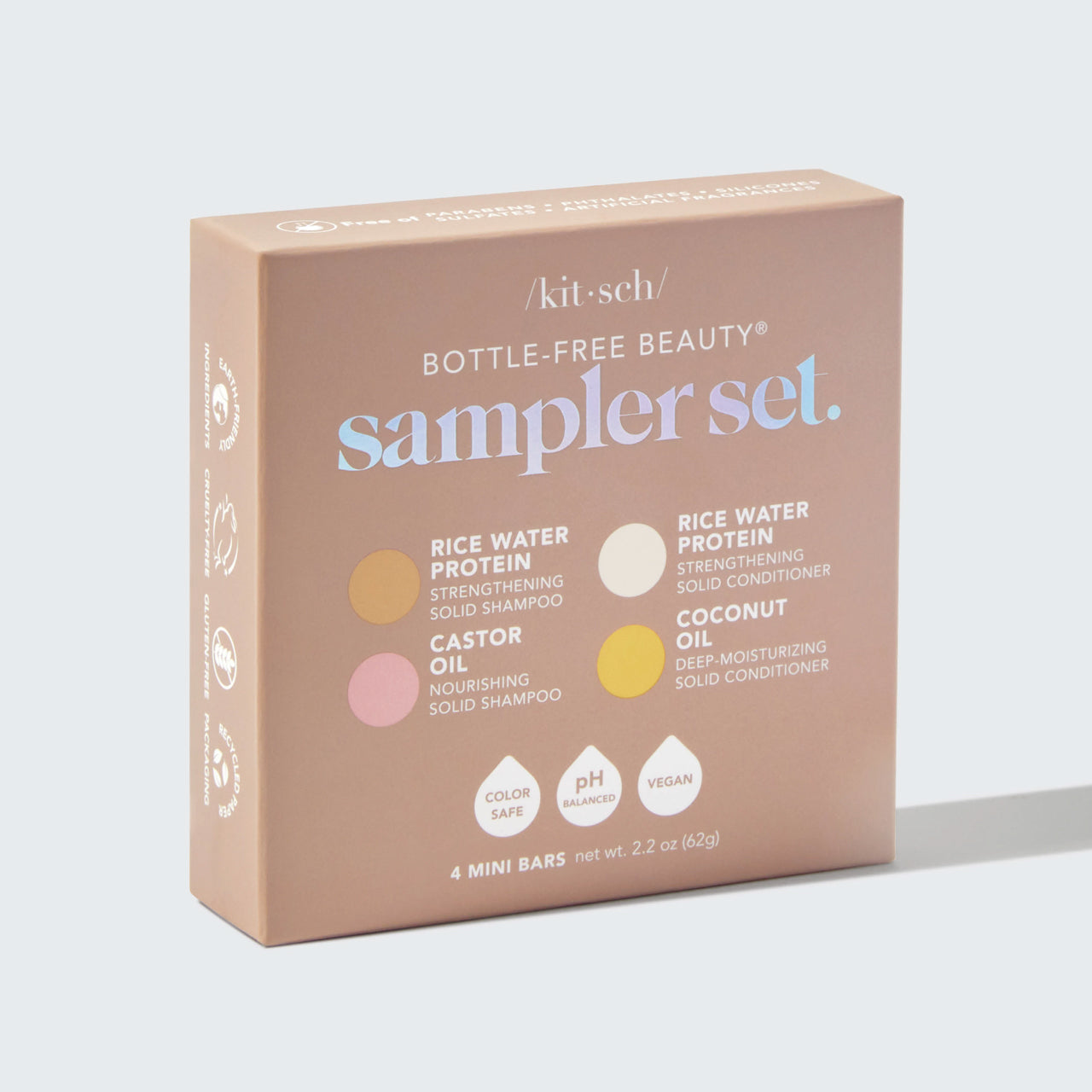 Shampoo + Conditioner 4 Stuks Sampler Set