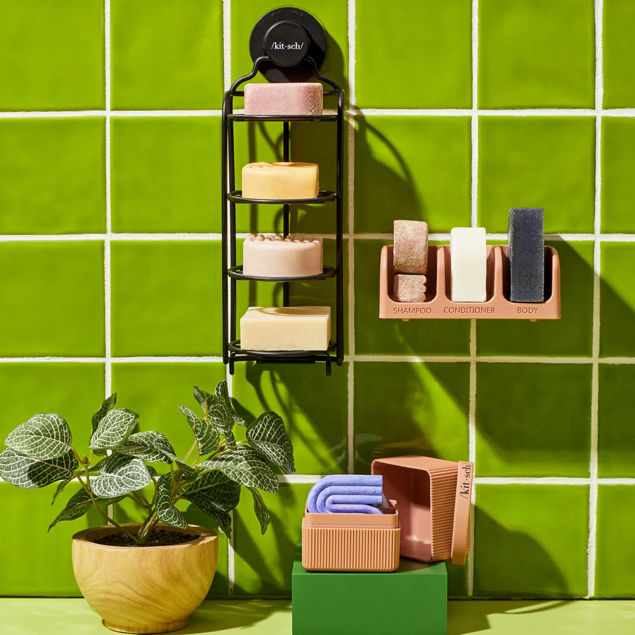 Kitsch Self-Draining Shower Caddy (samospádová sprcha)