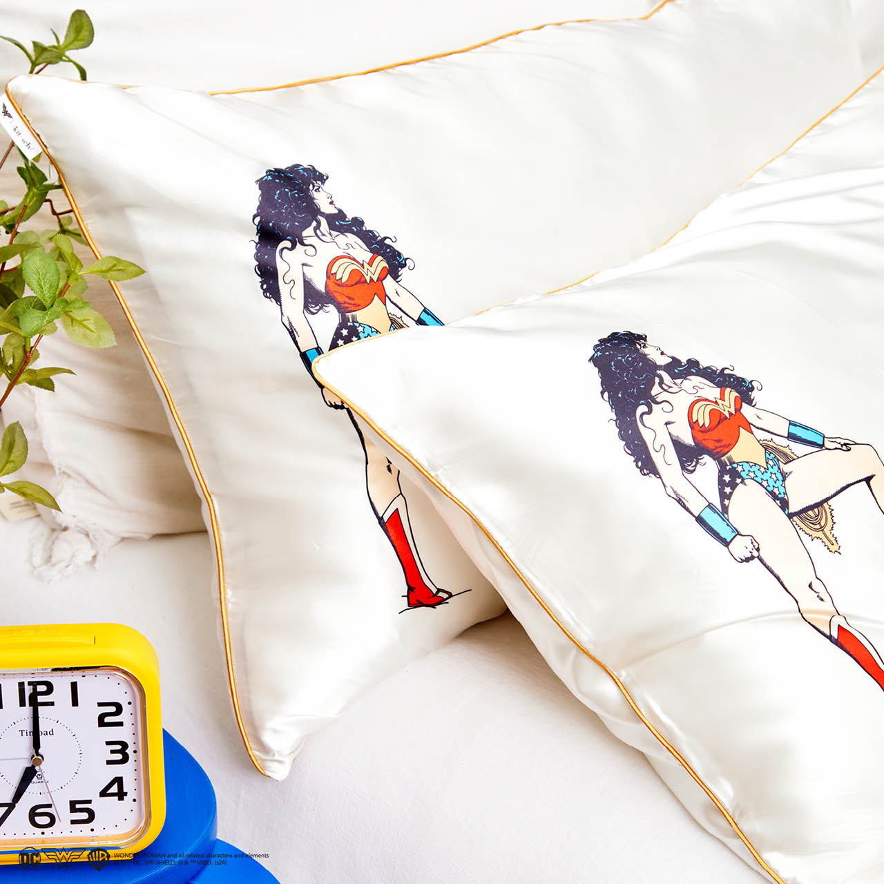 Funda de almohada Wonder Woman x Kitsch King - Believe in Wonder