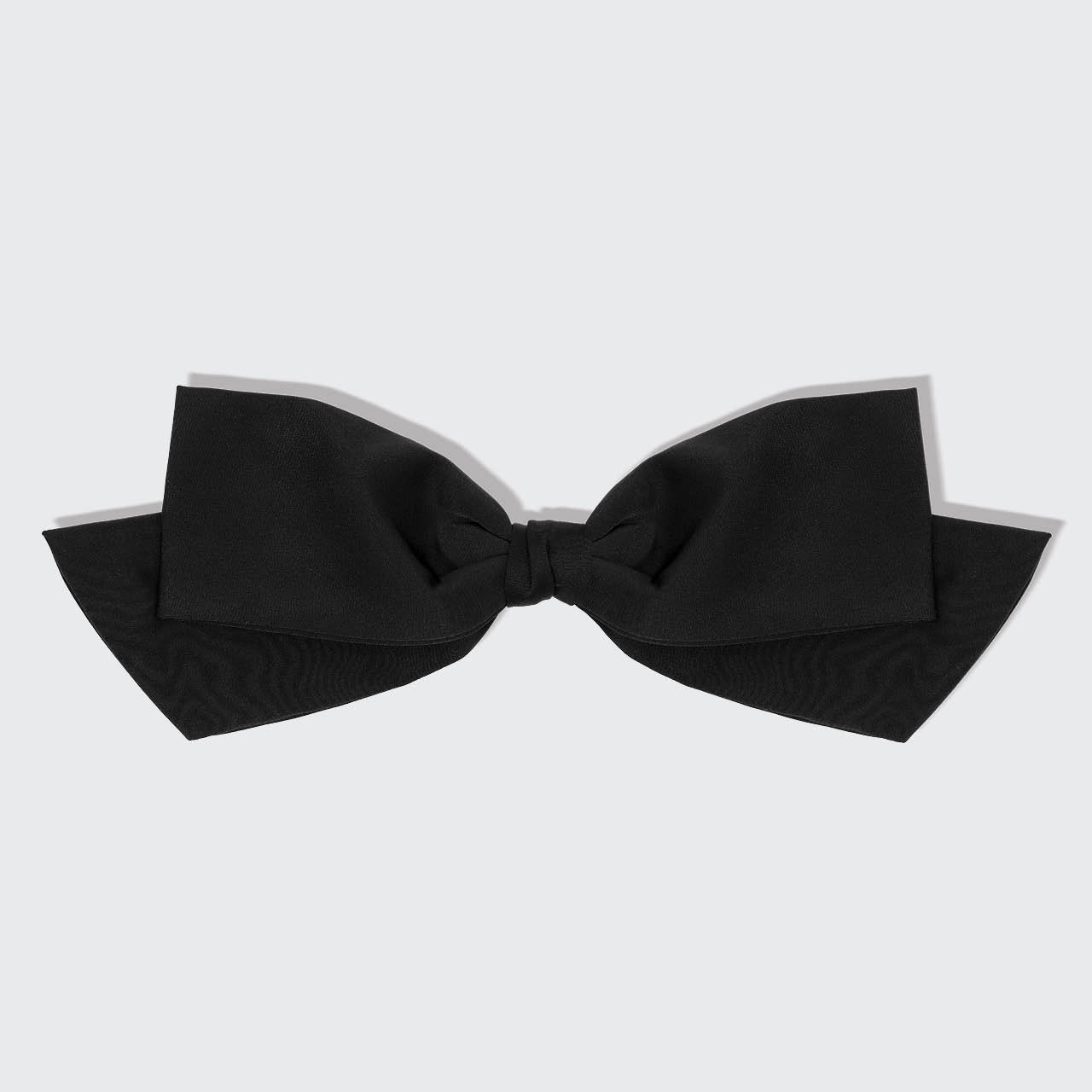 Upcylced Satin Hair Bow Accessories hotsell - Black