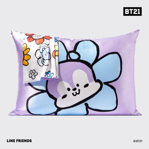 BT21 meets キッチュ・サテン枕カバー - MANG