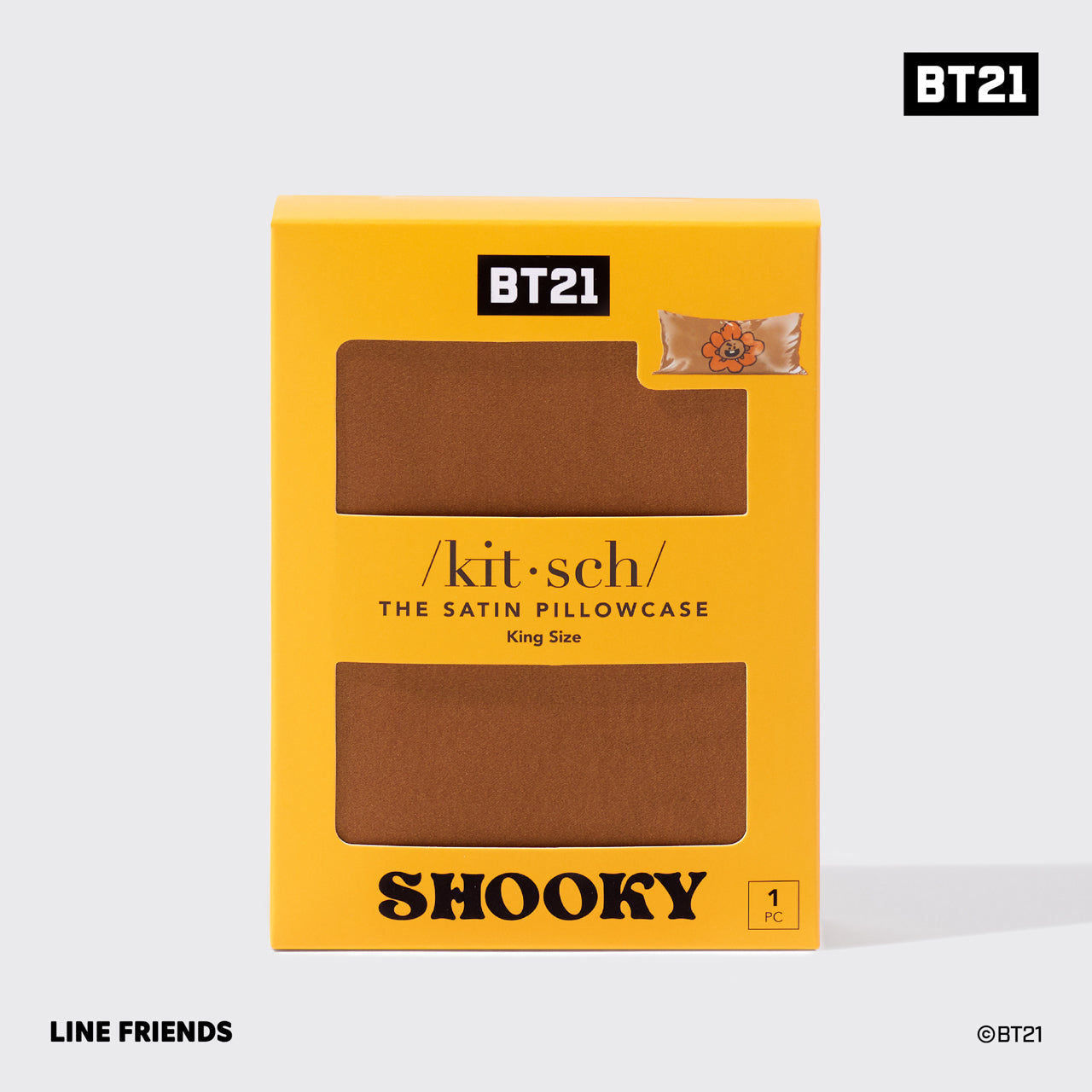 BT21 meets Kitsch Funda de almohada King - SHOOKY