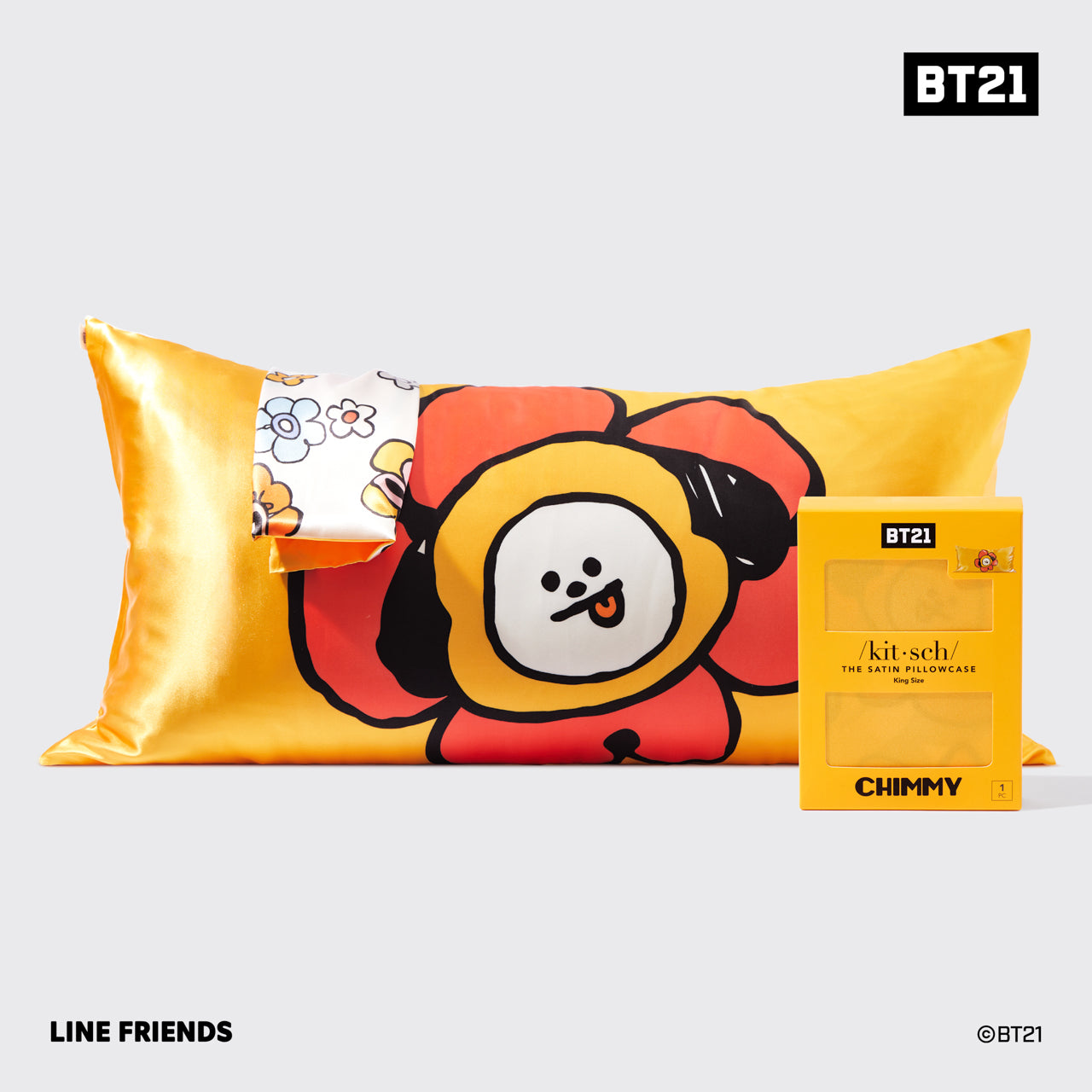 BT21 trifft Kitsch-Kopfkissenbezug - CHIMMY