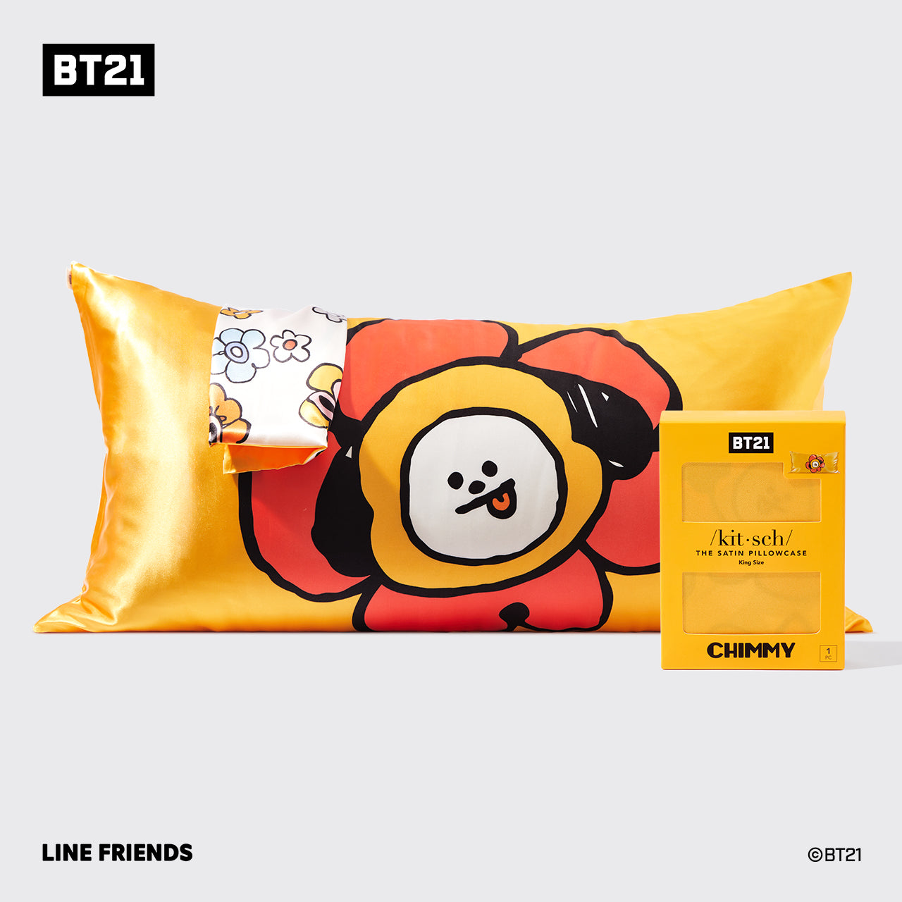 BT21 trifft Kitsch-Kopfkissenbezug - CHIMMY