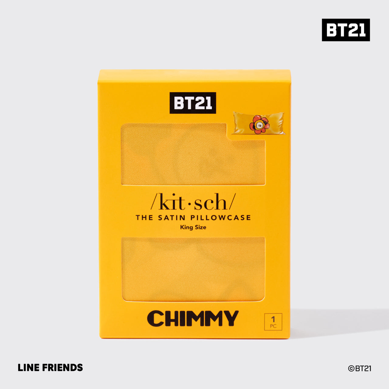 BT21 rencontre Kitsch Taie d'oreiller King - CHIMMY