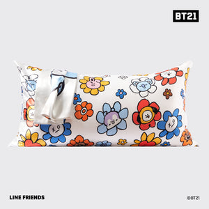 BT21 x Kitsch Saténové povlečení na polštář King - Van