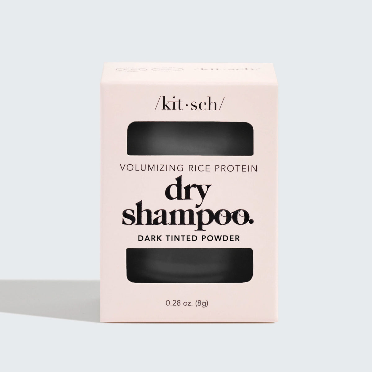 Volumizing Rice Protein Dry Shampoo For Dark Hair KITSCH