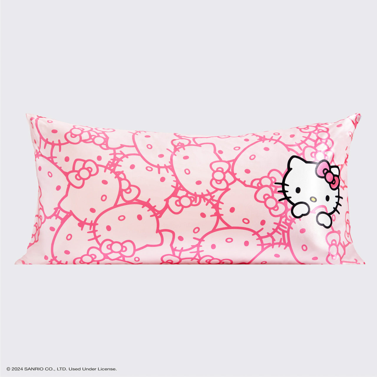 Hello Kitty x Kitsch Pillowcase King Pink Hello Kitty Faces KITSCH