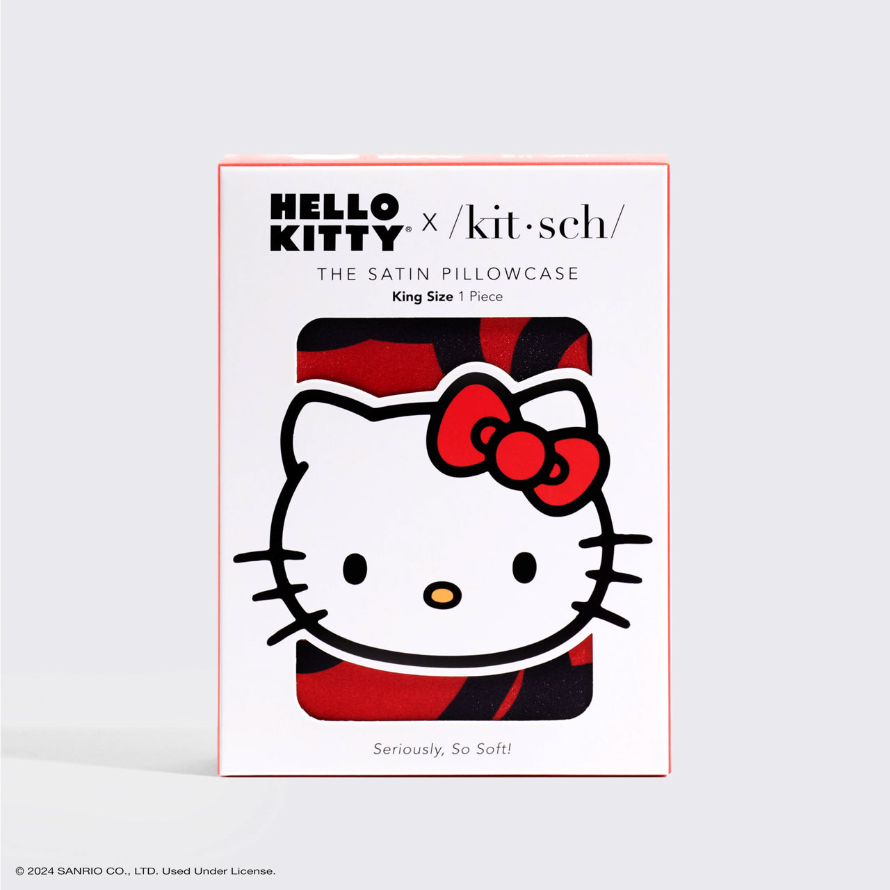 غطاء وسادة Hello Kitty x Kitsch King - Hello Kitty تستحم في بحر من الأقواس