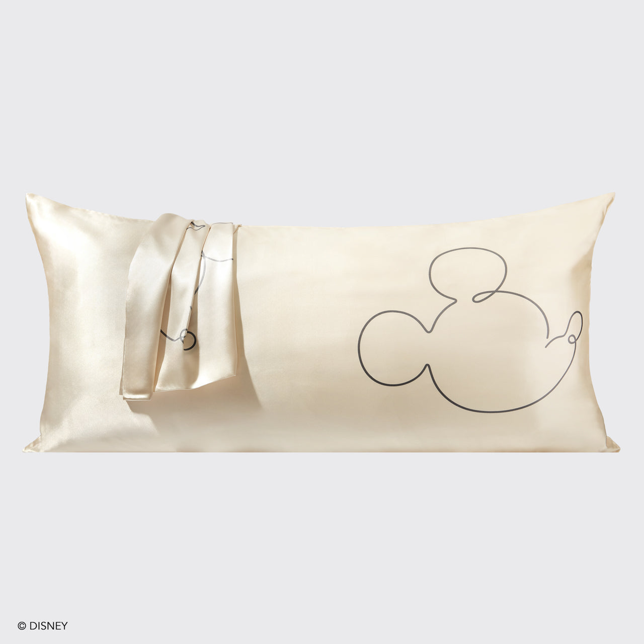 Kitsch x Mickey and Minnie Satin Pillowcase King Mr. Mouse