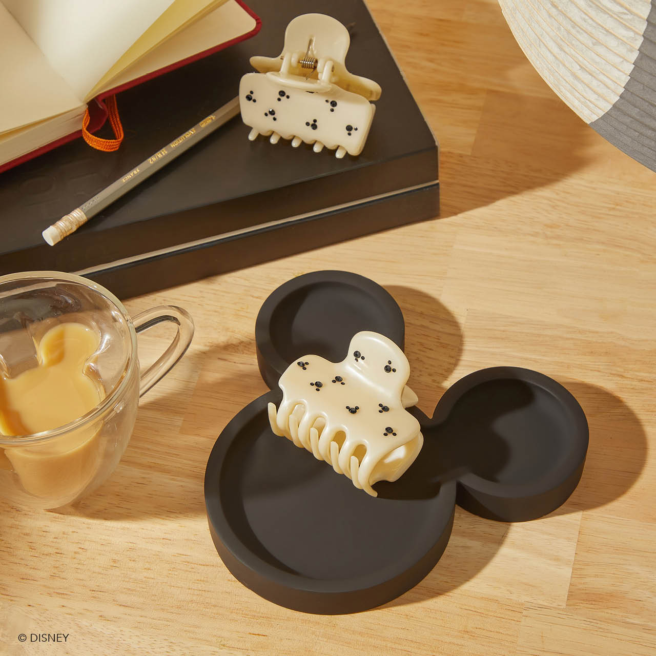 Kitsch & Clip Nube Mickey y Minnie - Crema