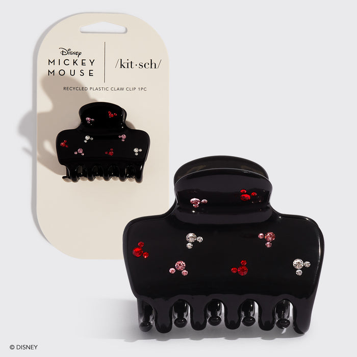 Kitsch & Clip Nube Mickey y Minnie Rhinestone - Negro