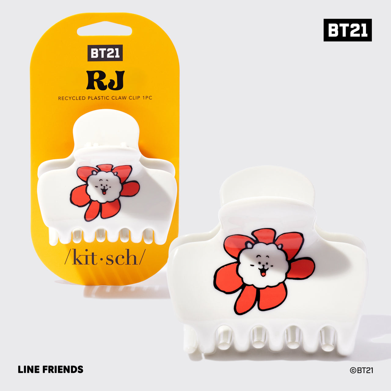 BT21 meets キッチュ・クラウド・クリップ - RJ