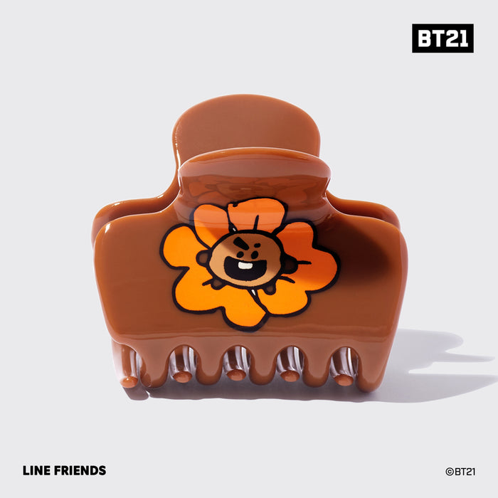 BT21 meets Kitsch Puffy Claw Clip aus recyceltem Kunststoff, 1 Stück – SHOOKY