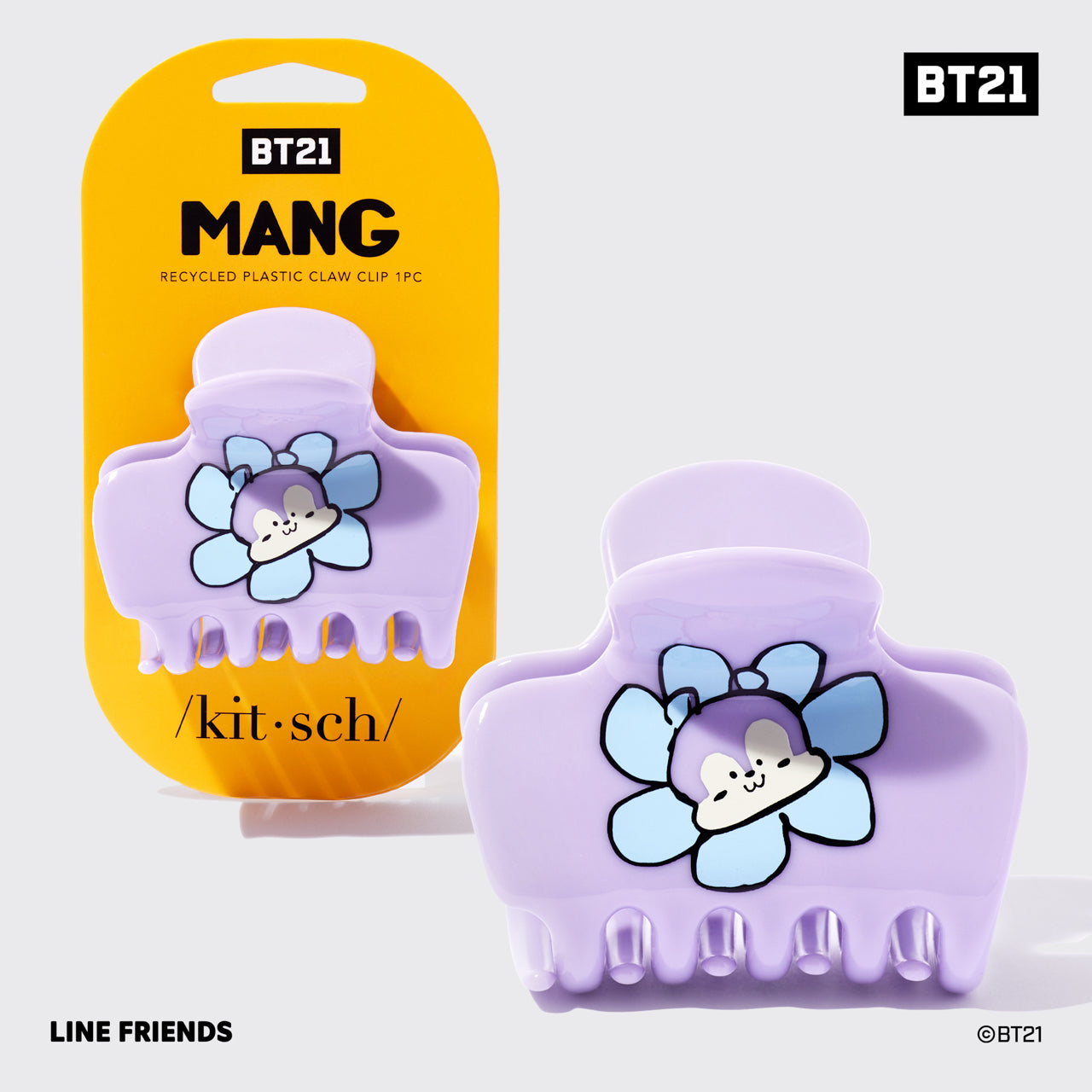 BT21이 키치를 만난 클라우드 클립 - MANG