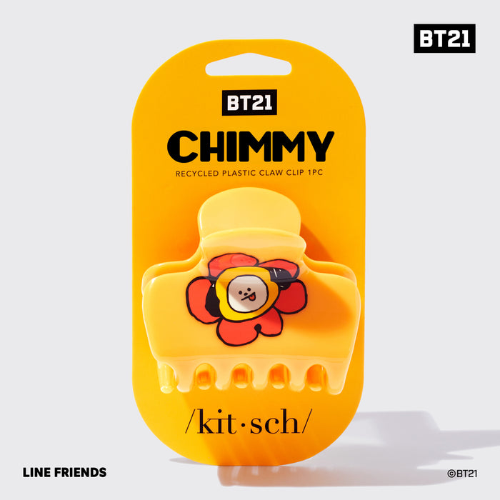 BT21 meets Kitsch Puffy Claw Clip aus recyceltem Kunststoff, 1 Stück - CHIMMY