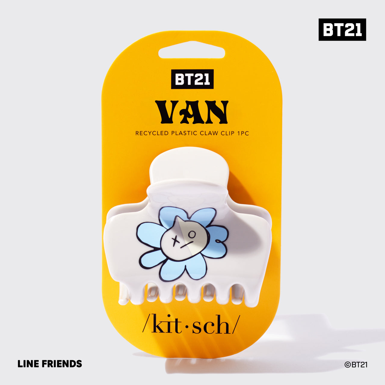 BT21 rencontre Kitsch Plastique recyclé Pince à griffes 1pc - VAN