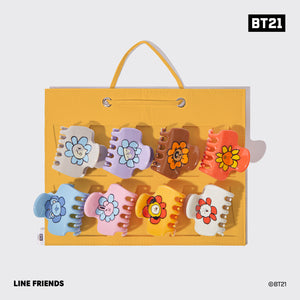 BT21과 키치 클로 클립 오거나이저가 만나다