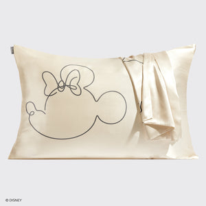 Kitsch x Mickey and Minnie Pillowcase Bundle - Cream