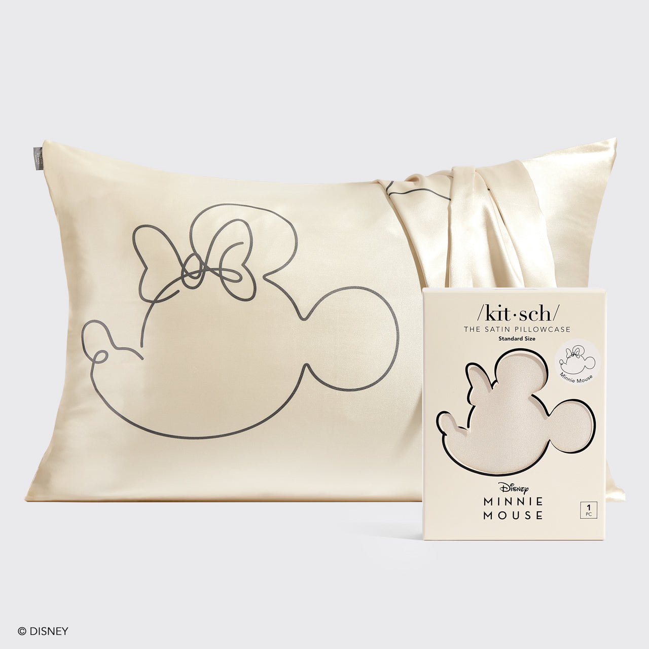 Kitsch x Mickey and Minnie Satin Pillowcase Mrs. Mouse – KITSCH