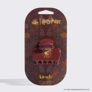 Harry Potter x Kitsch Krallenklammer aus recyceltem Kunststoff, 1 Stück – Gryffindor