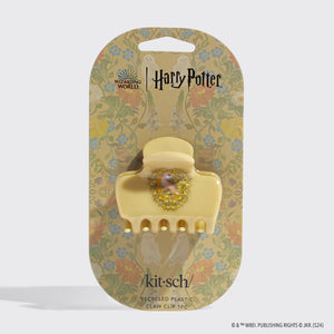 Harry Potter x Kitsch Krallenklammer aus recyceltem Kunststoff, 1 Stück – Hufflepuff