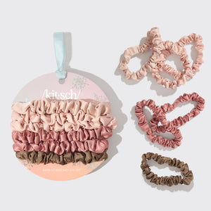 Limited Edition Ultra Petite Scrunchies 6pc Set - Terracotta