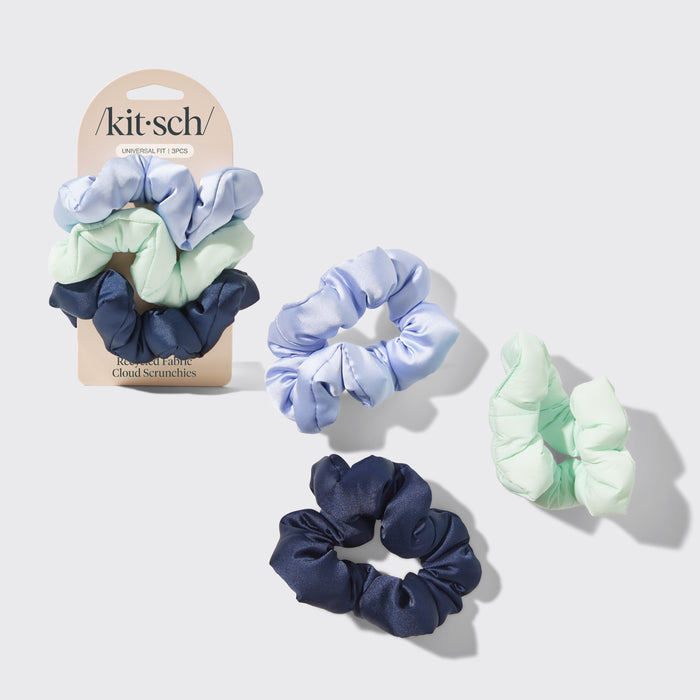 Set da 3 pezzi di scrunchies con nuvole di bouquet da giardino