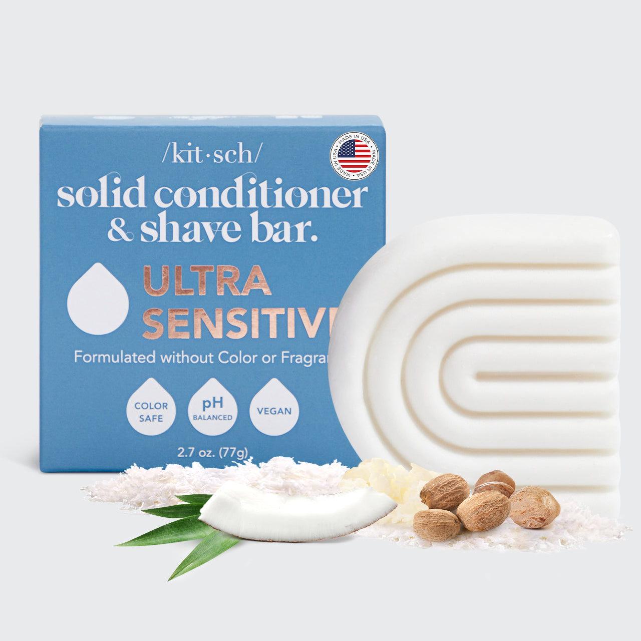 Ultra gevoelige vaste conditioner en scheerstaaf 