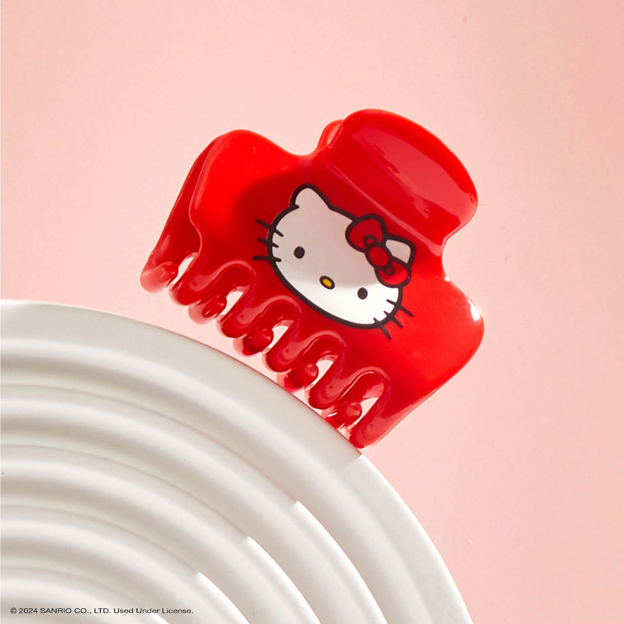 Hello Kitty x Kitsch plastique recyclé pince à griffes 1pc - Kitty Face