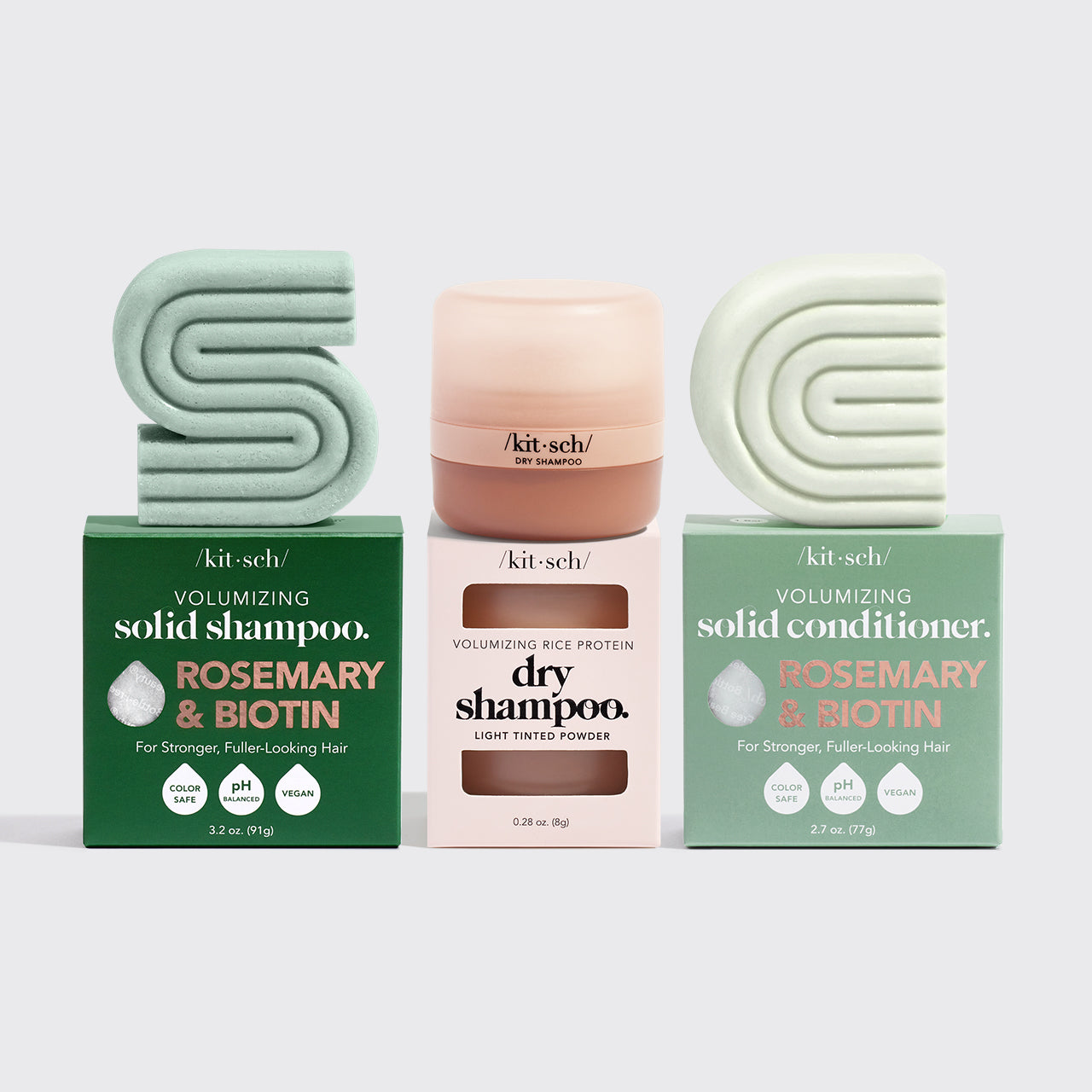 Rosemary & Biotin Shampoo + Conditioner + Dry Shampoo Bundle