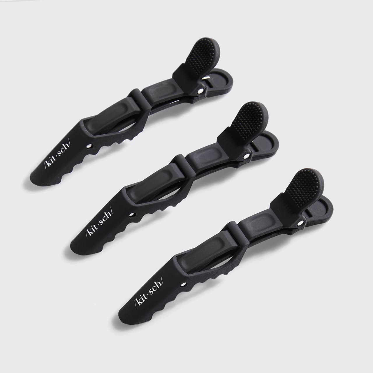 No Slip Crocodile Clip 3pc - Black – KITSCH