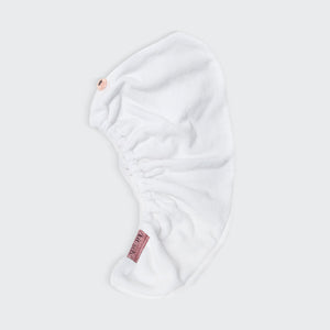 Quick Dry Hair Towel - White