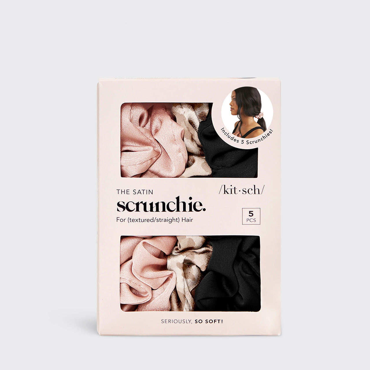 Assorted Satin Sleep Scrunchies – KITSCH