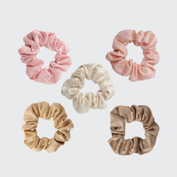 Metallic Scrunchies - Blush – KITSCH