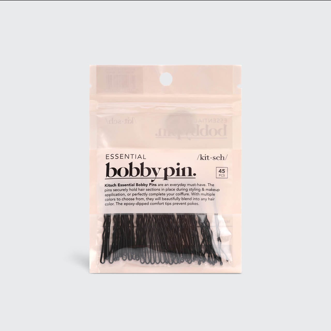 Bobby Pins 45 Stück (Schwarz)