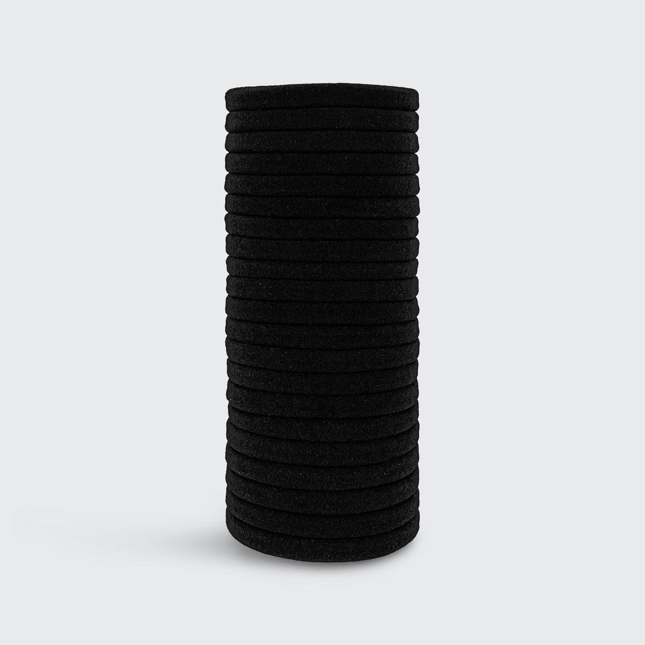 Élastiques standard en polyester recyclé 20 pièces - Noir