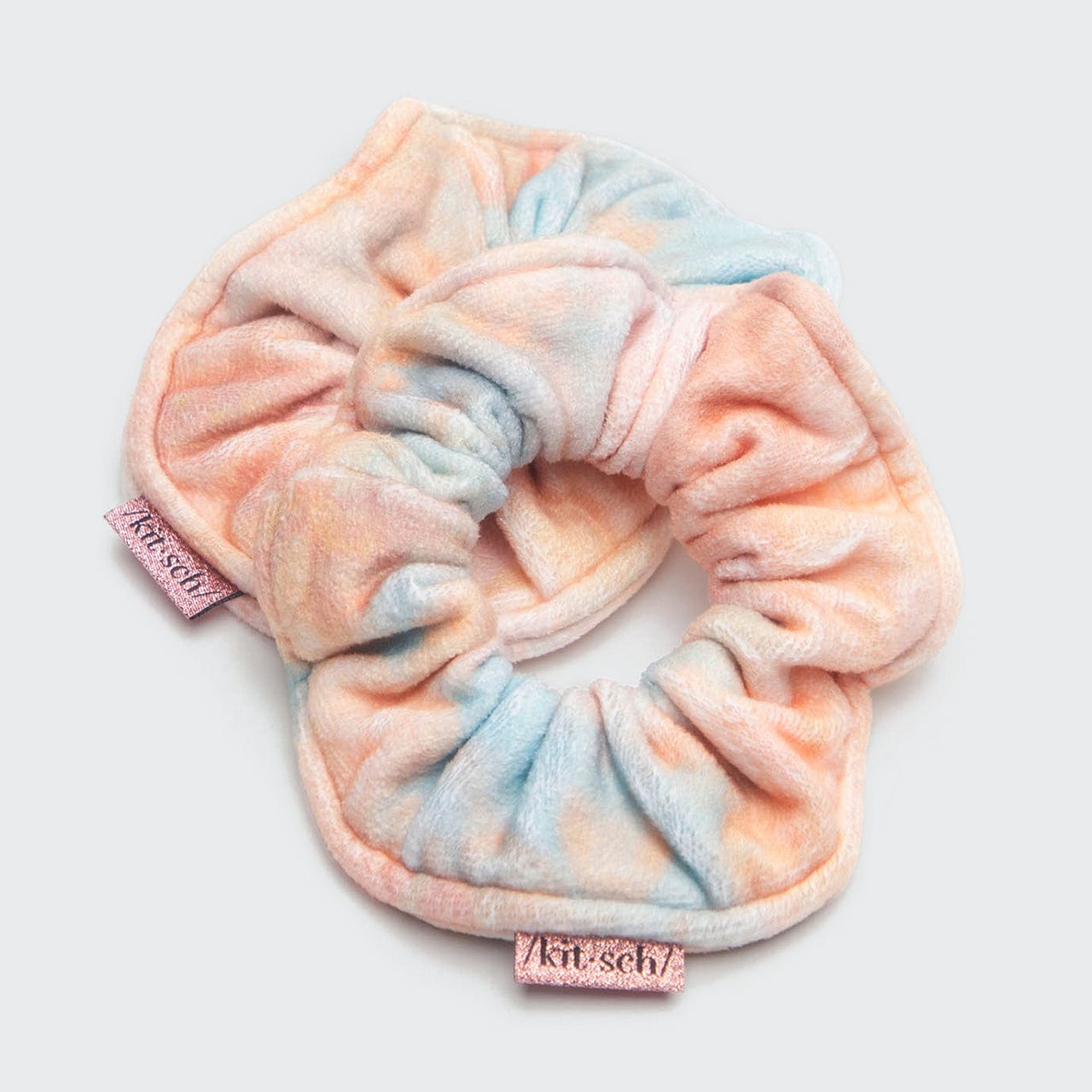 Handtuch-Scrunchie, 2er-Pack – Sunset Tie Dye