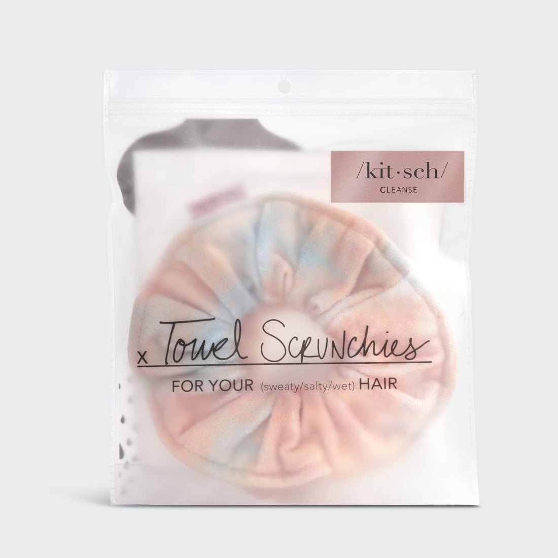 Patented Microfiber Towel Scrunchies - Sunset Tie Dye Towel Scrunchies Towel Scrunchies 