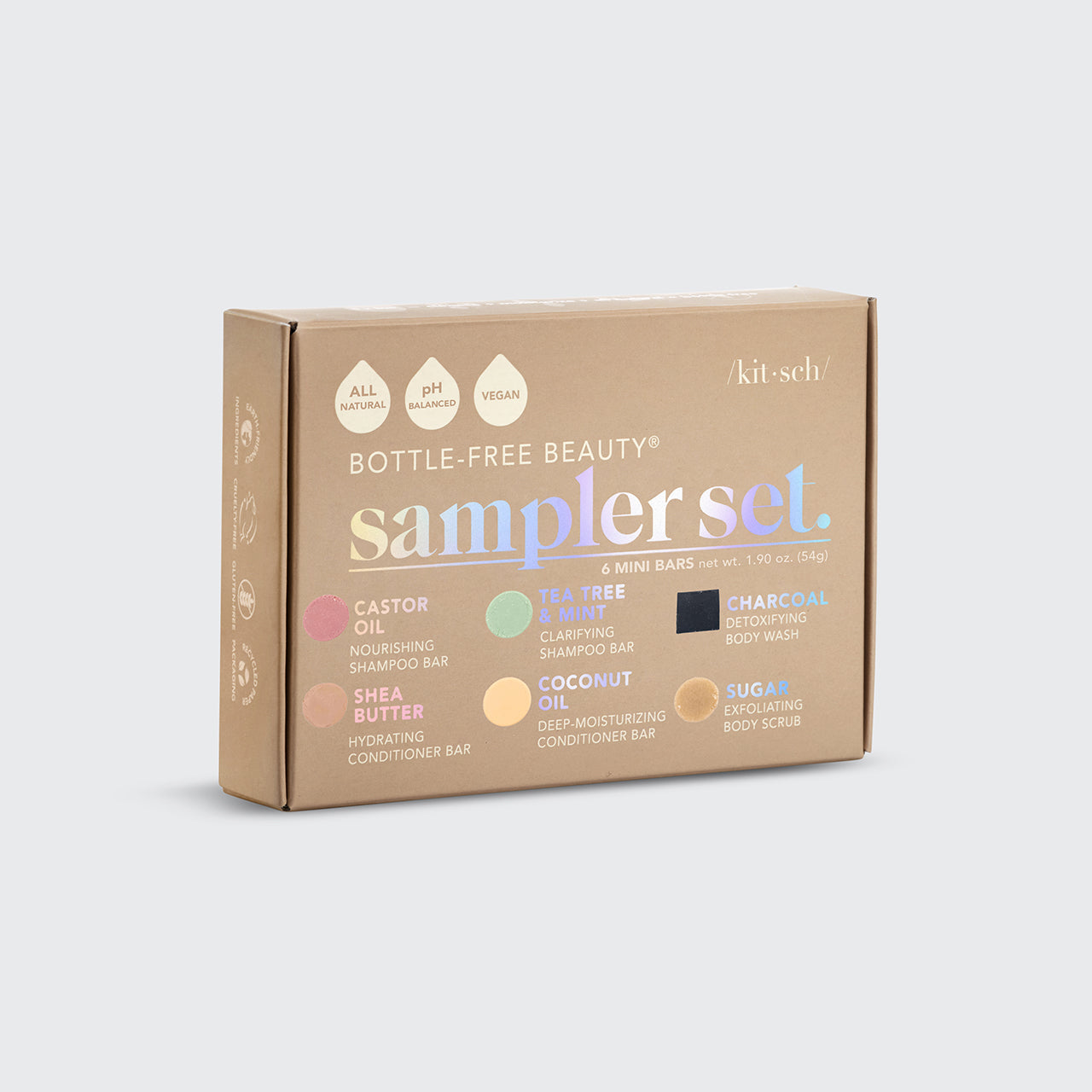 Shampoo & Body Wash 6 Piece Sampler