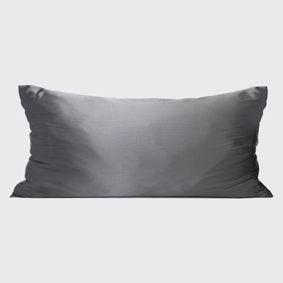 Satin King Pillowcase - Charcoal