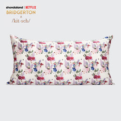 King Bridgerton Satin Pillowcase - Floral