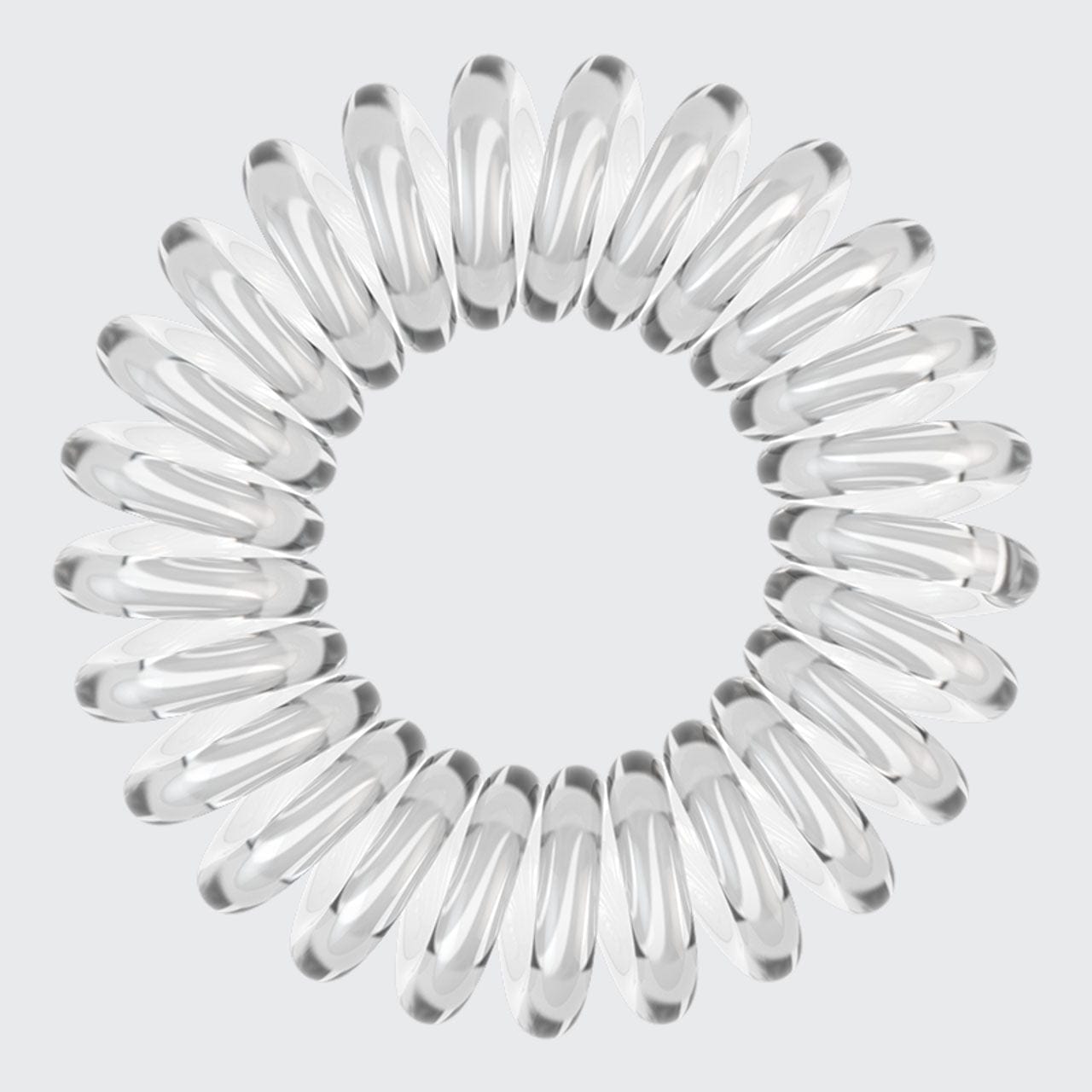 Fascette Per Capelli A Spirale Confezione Da 4 - Trasparente