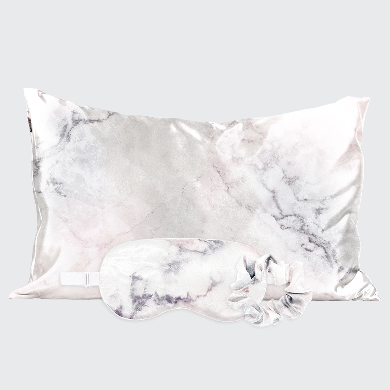 Satin Sleep Set - Soft Marble