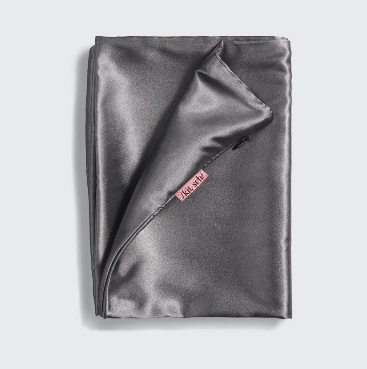 Satin Pillowcase - Charcoal Grey - KITSCH